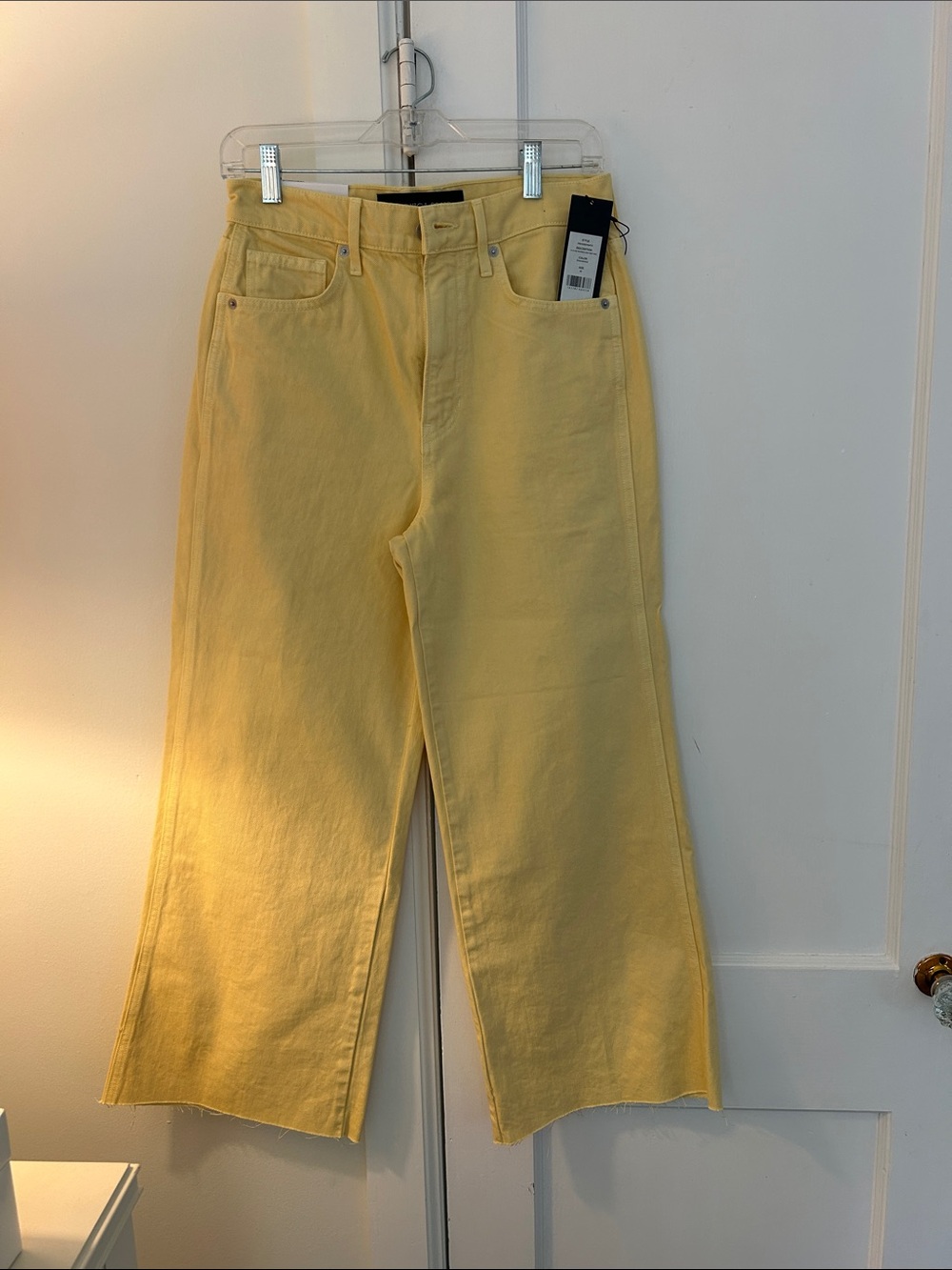 NWT Veronica Beard Taylor Cropped High Rose Wide size 27